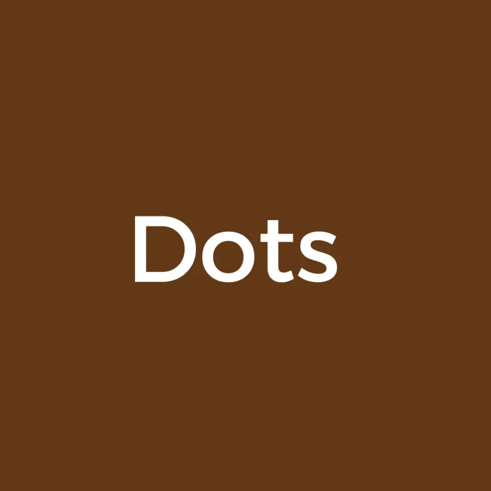 Chocolate Brown Georgette Staller with Black Polka Dots; Elegant, Lightweight & Daily-Wear Friendly