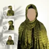 Moss Veil Gazan Shehnaz Silk Staller - Image 4