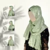 Mossy Sage Gazan Shehnaz Silk Staller - Image 2