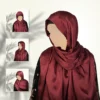 Crimson Rouge Satin Silk Staller - Image 2