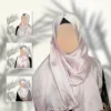 Blush Rose Satin Silk Staller - Image 4