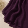 1. Plum purple georgette chiffon hijab draped elegantly — RidaZe 2. Deep purple lightweight chiffon staller for formal and winter wear — RidaZe 3. Close-up texture of plum aubergine georgette hijab fabric — RidaZe Pakistan