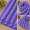 Purple georgette chiffon hijab scarf lightweight Pakistan